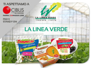 LA LINEA VERDE CON DIMMIDISì DI NUOVO A CIBUS 2018