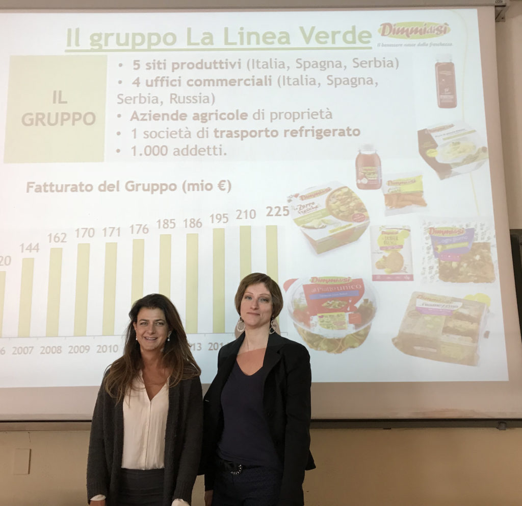 La Linea Verde come caso di successo al corso di Marketing della Facoltà di Scienze Agrarie e Alimentari di Milano