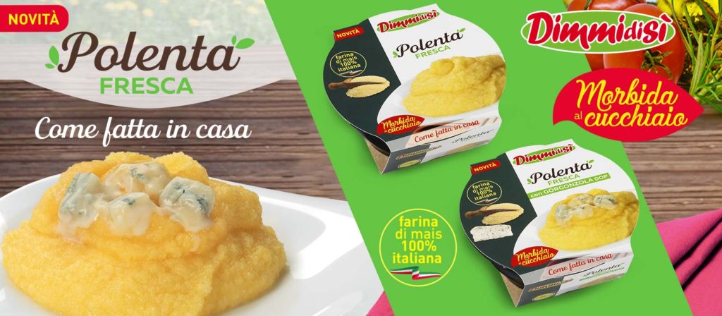 Grande Novità Firmata La Linea Verde: arriva La Polenta Fresca DimmidiSì