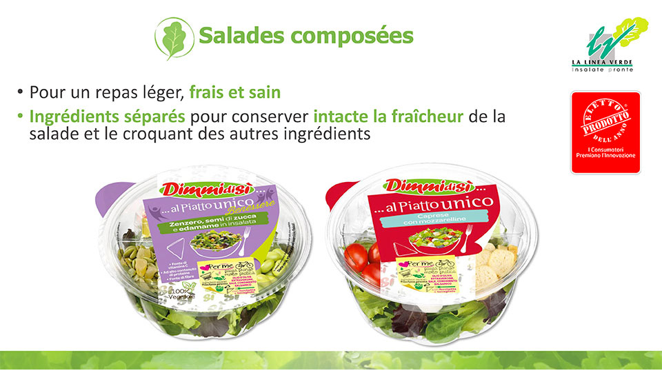 salades composées La linea verde