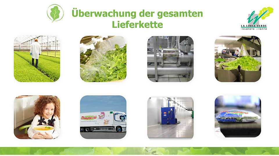 Überwachung der geamten Lieferkette La linea verde