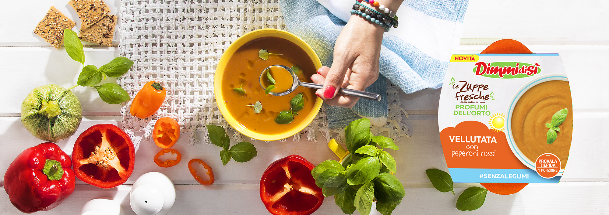 Le Zuppe Fresche Profumi dell’Orto: le ricette estive DimmidiSì diventano tre!