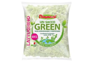 Un nouveau projet pour La Linea Verde : un sachet de salade en bioplastique, compostable