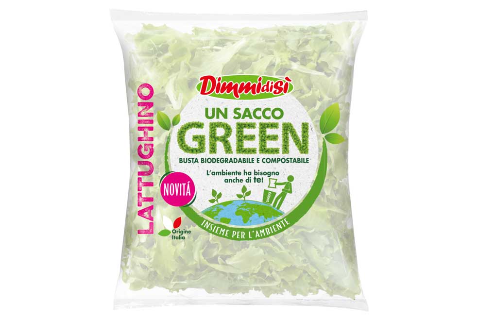 Lire la suite à propos de l’article Un nouveau projet pour La Linea Verde : un sachet de salade en bioplastique, compostable