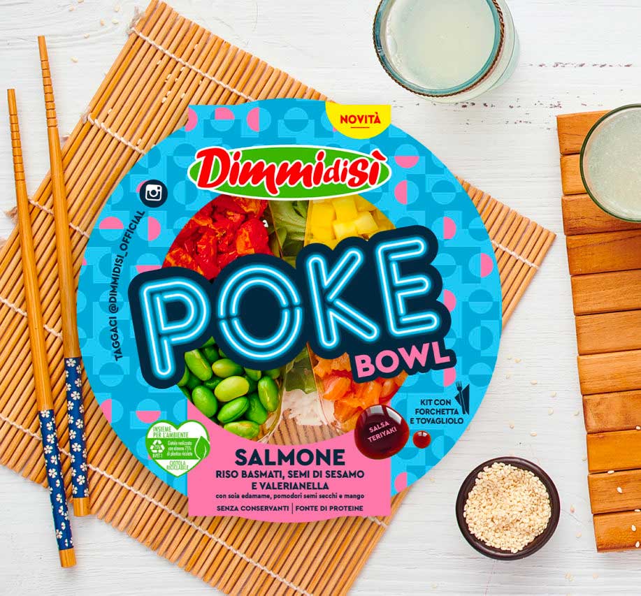 poke con salmone