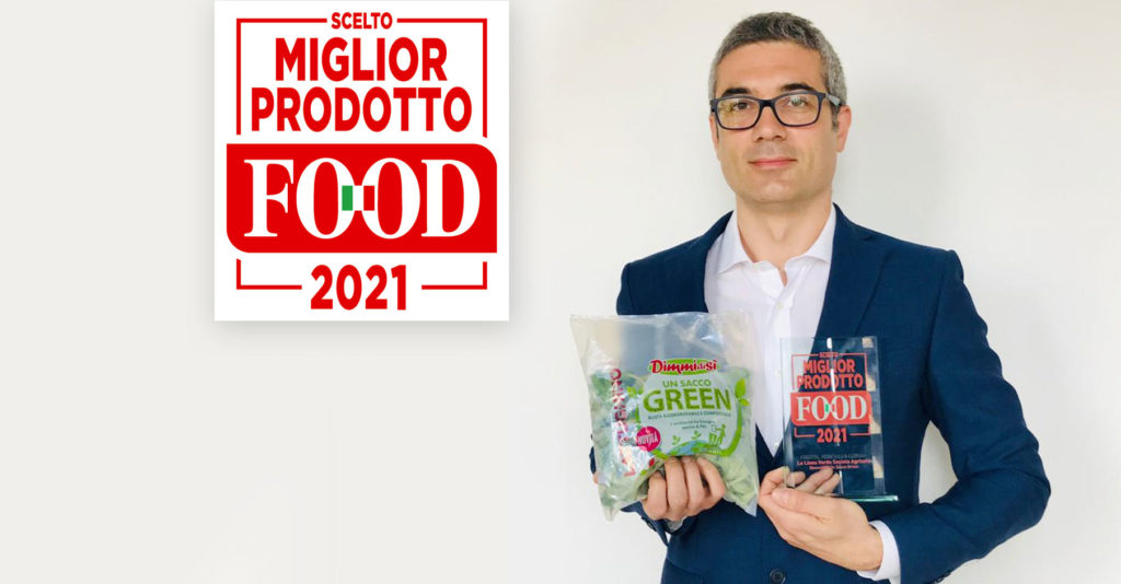 DIMMIDISì UN SACCO GREEN È “MIGLIOR PRODOTTO FOOD 2021”