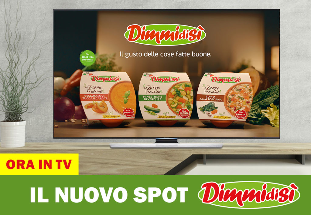 Nuovo spot zuppe DimmidiSì